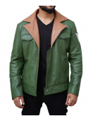 Mobile Suit Gundam Iron-Blooded Orphans Orga Itsuka Cosplay Costume Jacket | Tekkadan Orga Itsuka Green Leather Jacket Mobile Suit Gundam Iron-Blooded Orphans Orga Itsuka Cosplay Costume Jacket | Tekkadan Orga Itsuka Green Leather Jacket
